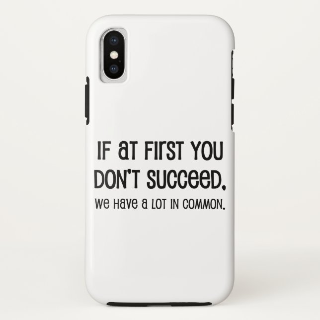 Wenn du es zuerst nicht geschafft hast Case-Mate iPhone hülle (Rückseite)