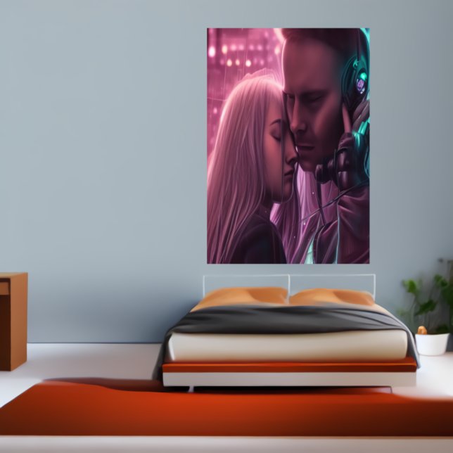 Wenn du geweint hast | AI Art Poster (Von Creator hochgeladen)
