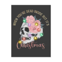 Wenn du im Inneren tot bist, aber sein Weihnachtss