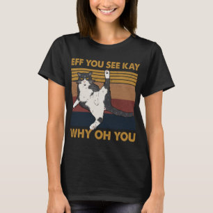 Wenn du Kay siehst, warum du Kat Retro Vintagen T-Shirt