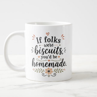 Wenn du Kekse wärst..... Jumbo-Tasse