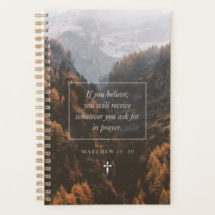 Wenn du Matthew 21 glaubst: 22 Glaubensstift Verse Planer