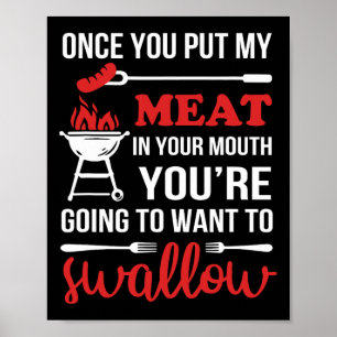 Wenn du mein Fleisch in deinen Mund getan hast, da Poster