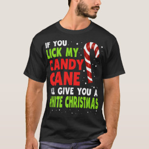 Wenn du meine Candy Cane läufst, gib dir einen wei T-Shirt