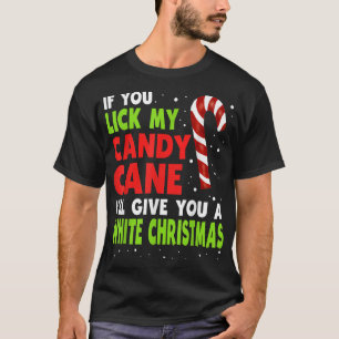 Wenn du meine Candy Cane läufst, gib dir einen wei T-Shirt