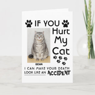 Wenn du meine Katze verletzt hast, kann ich deine Karte