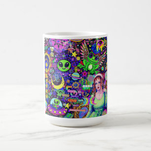 Wenn du mich liebst, liebst du mich nicht Trippy Kaffeetasse