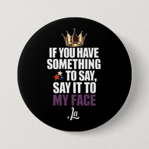 Wenn du mir etwas sagen kannst button