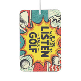 Wenn du mir Gewollt hast, mir ein Golfgeschenk anz Autolufterfrischer