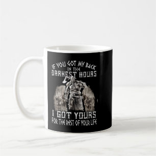 Wenn du mir in den dunkelsten Stunden den Rücken f Kaffeetasse