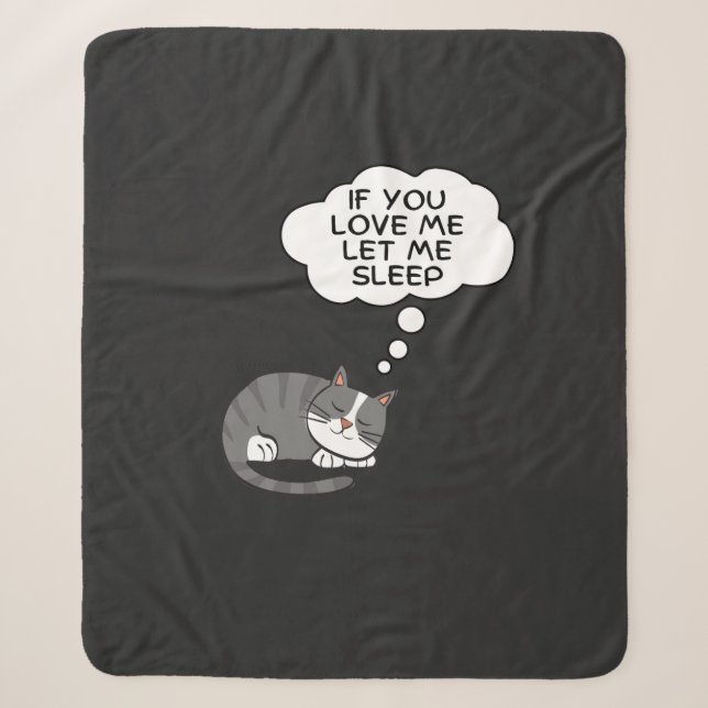 Wenn du mir Liebe Lasse Sherpadecke (Vorderseite)