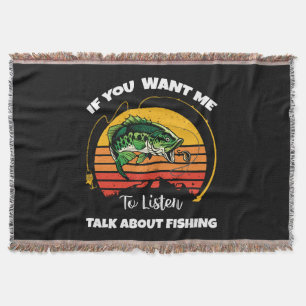 Wenn du mir Will, über das Fischen zu reden Decke