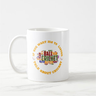 Wenn du möchtest, dass ich zuhöre, rede über Crick Kaffeetasse