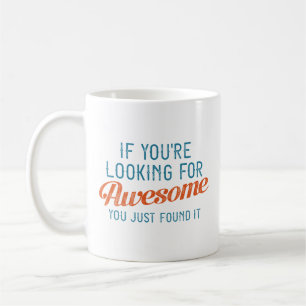 Wenn du nach Großartigem suchst Kaffeetasse
