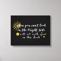 Wenn du nicht auf der rechten Seite schauen kannst