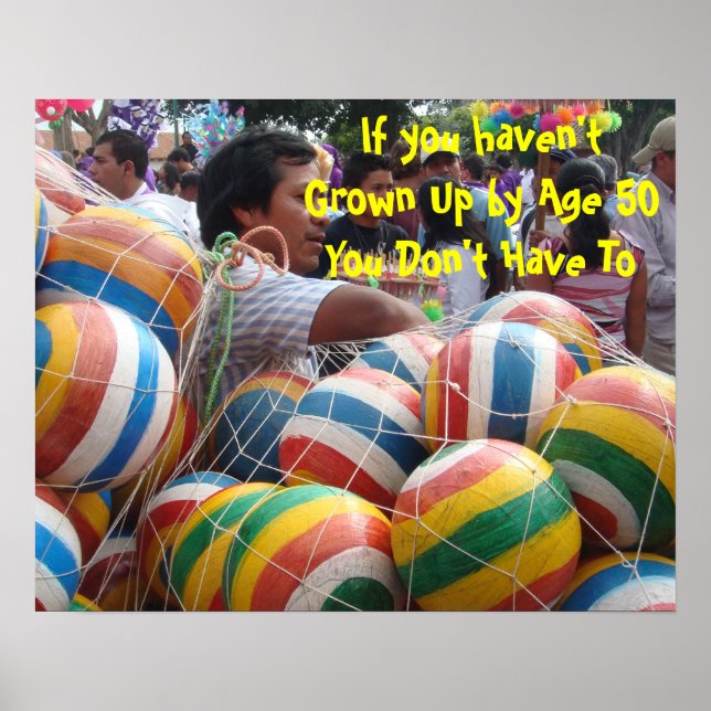 Wenn du nicht um 50 aufgewachsen bist, brauchst du poster (Vorne)