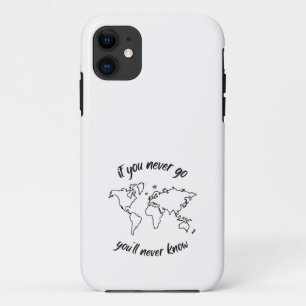Wenn du nie gehst, wirst du nie wissen Case-Mate iPhone hülle