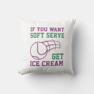 Wenn du Soft Serve willst, hol dir Eiscreme Kissen