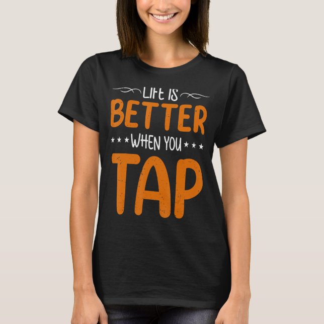 Wenn du tanzend Steche T-Shirt (Vorderseite)