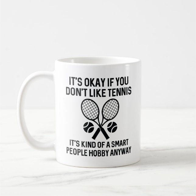 Wenn du Tennis nicht magst Kaffeetasse (Links)
