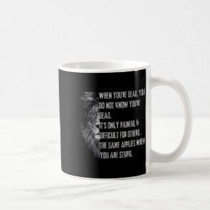 Wenn du tot bist Lustige Zitate über Stiere Sarkas Kaffeetasse