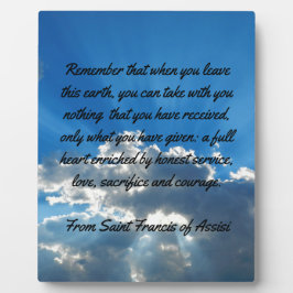 Wenn du Verlasse Fotoplatte