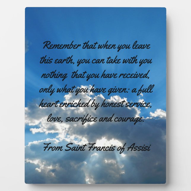 Wenn du Verlasse Fotoplatte (Vorderseite)