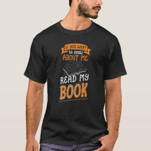 Wenn du Will, den Autor meines Buches zu lesen Gr T-Shirt