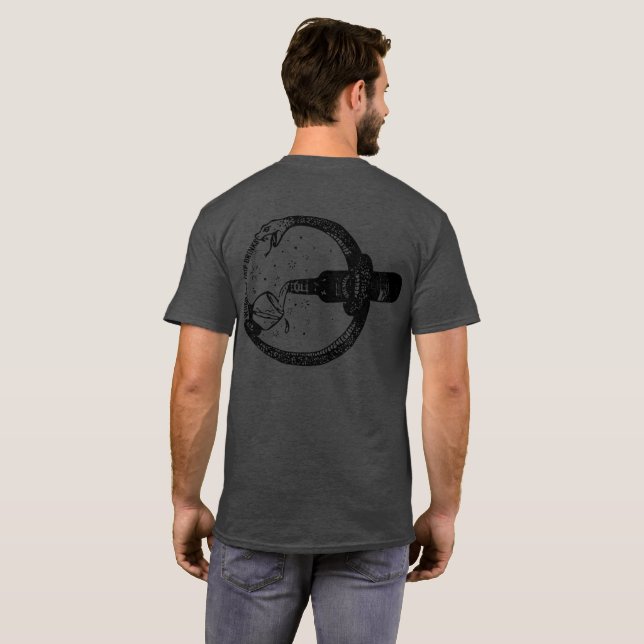 Wenn ein FAIP trinkt T-Shirt (Schwarz voll)