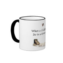 Wenn ein Kind geboren ist, ist so ein Großvater