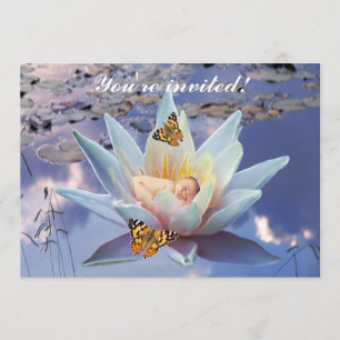 Wenn ein kleines Baby schlafen geht Dusche Einladu Einladung