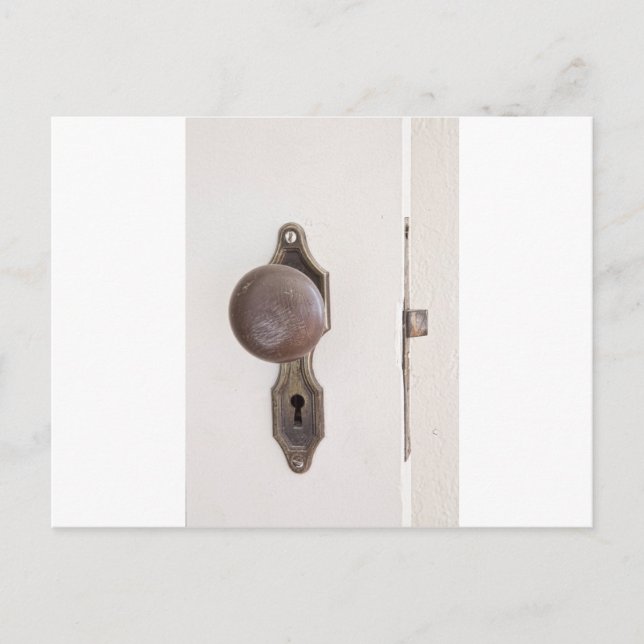 Wenn eine Tür geschlossen wird, öffnet sich eine a Postkarte (Vorderseite)