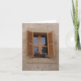 Wenn eine Tür schließt, öffnet sich ein Fenster Karte