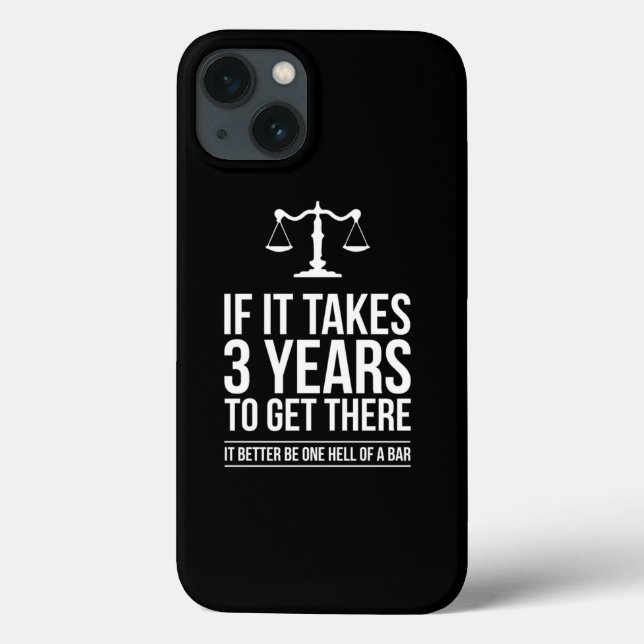 Wenn es 3 Jahre dauert, um dorthin zu kommen, ist  Case-Mate iPhone Hülle (Rückseite)