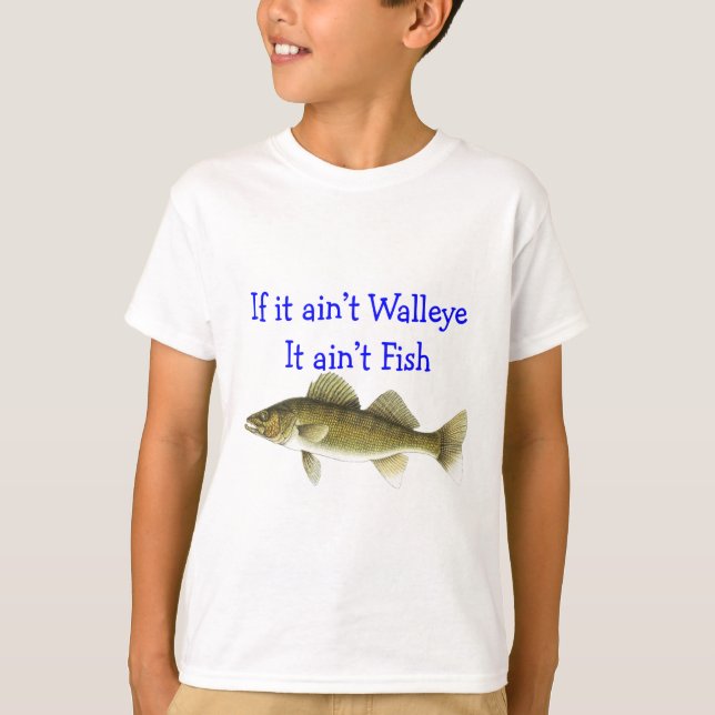 wenn es aint Hornhautflecke aint Fische T-Shirt (Vorderseite)