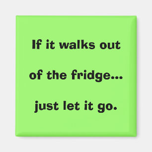 Wenn es aus dem Kühlschrank heraus… ließ ihn Magnet