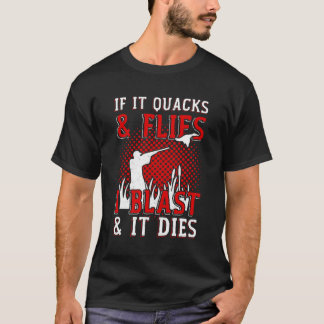 Wenn es die Fliegen erstickt, dann stirbt die Jagd T-Shirt