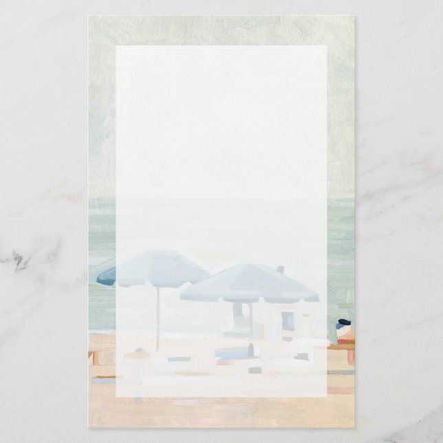 Wenn es die Strände sind Briefpapier (Vorderseite)