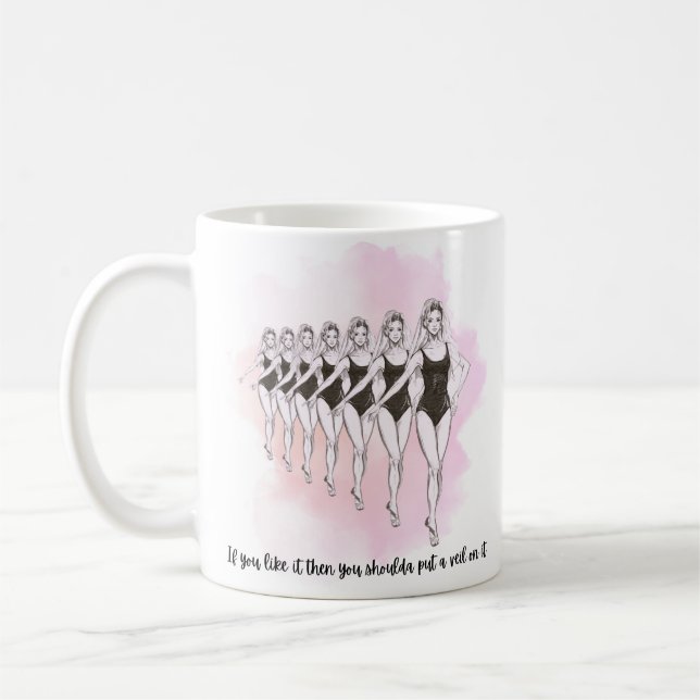 Wenn es dir gefällt, dann hättest du einen Schleie Kaffeetasse (Links)