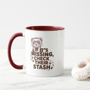 Wenn es fehlt, überprüfe ihren Vorrat Tasse