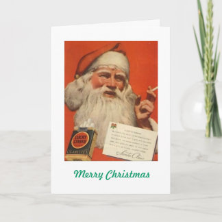 Wenn es für Sankt gut ist Feiertagskarte