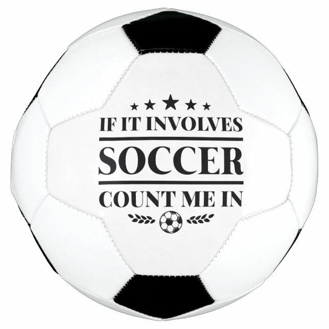 Wenn es Fußball betrifft, zählen Sie mich (Vorderseite)