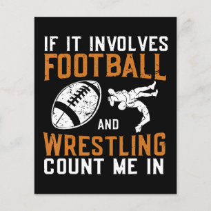 Wenn es Fußball und Wrestling beinhaltet, zähl mic Flyer