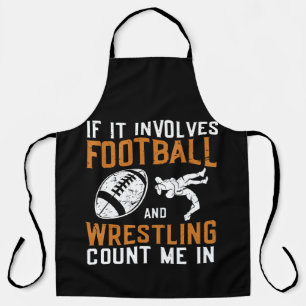 Wenn es Fußball und Wrestling beinhaltet, zähl mic Schürze