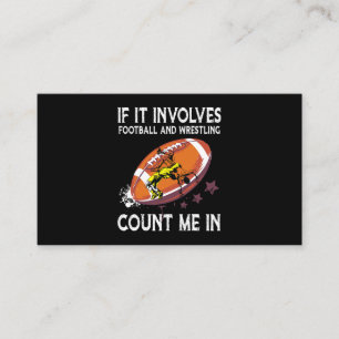 Wenn es Fußball und Wrestling betrifft, zählen Sie Visitenkarte