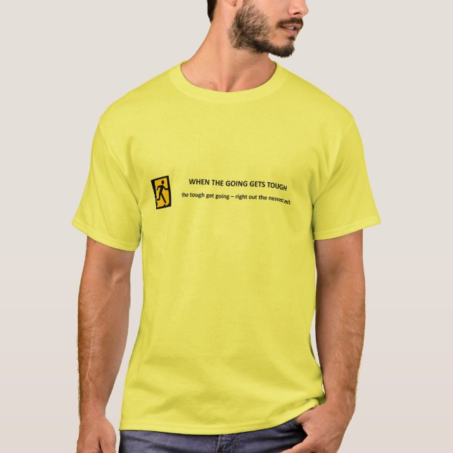 wenn es hart auf hart kommt T-Shirt (Vorderseite)