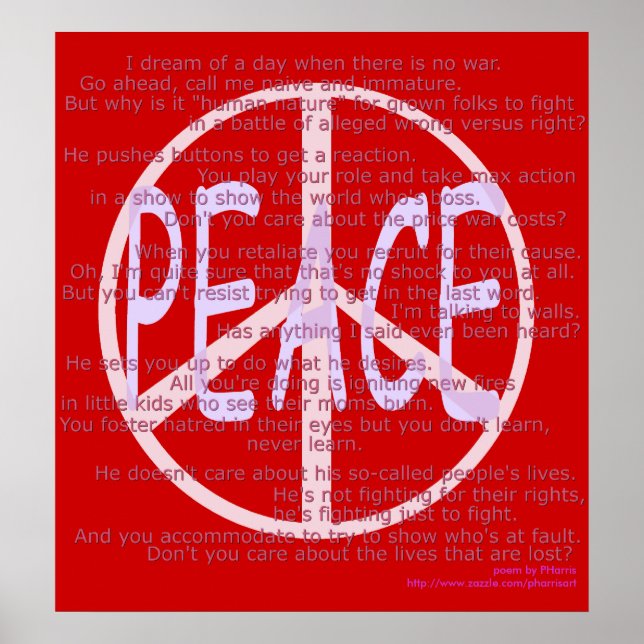 Wenn es kein Kriegspopster gibt Poster (Vorne)