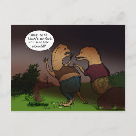 Wenn es keinen Gott gibt. . . Postkarte