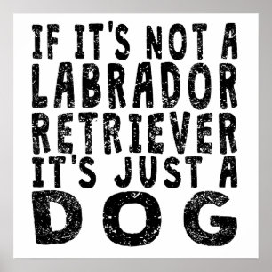 Wenn es nicht Labrador retriever ist Poster