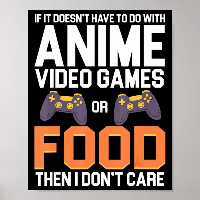 Wenn es nicht mit Anime-Videospielen oder Spielen  Poster (Vorne)